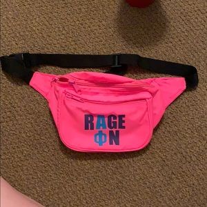 RAGE ON alpha phi fanny pack